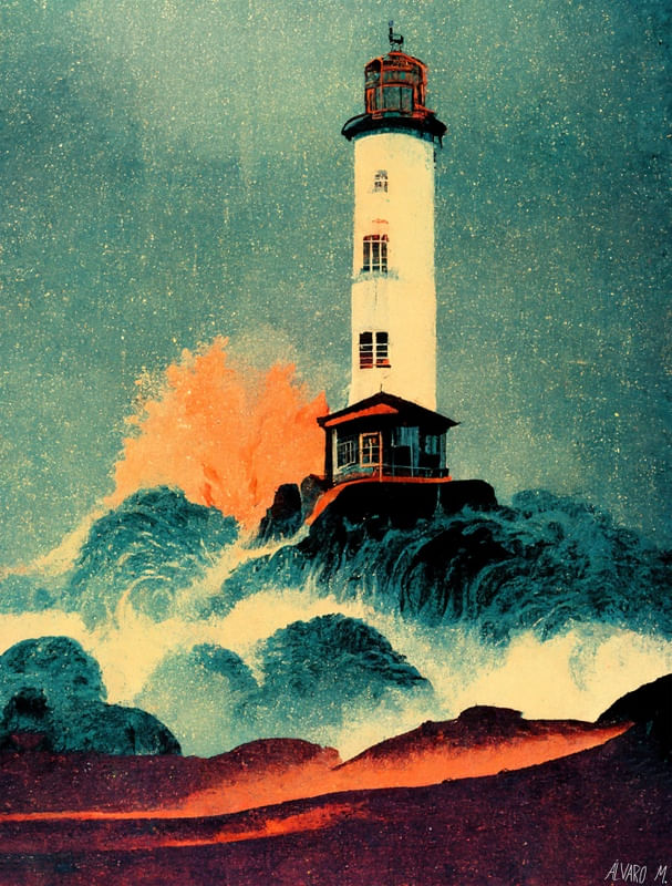 O FAROL A IRA DO MAR