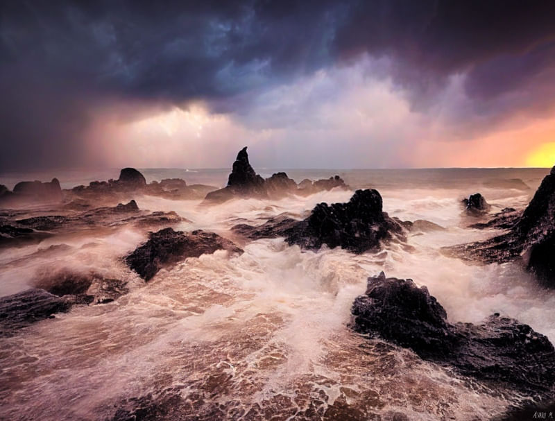 FÚRIA DO OCEANO