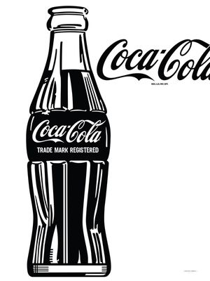 COKE BW