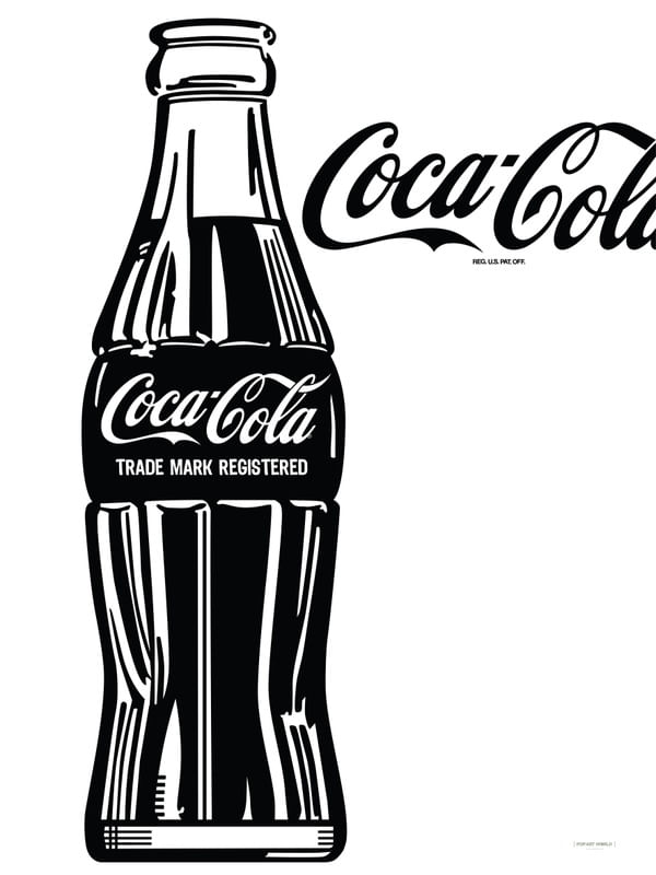 COKE BW