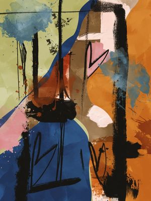 LOVE ABSTRACT ART BY TAS 02