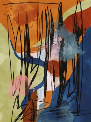 LOVE ABSTRACT ART BY TAS 01