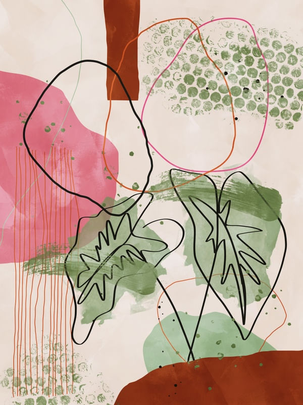 ABSTRACT HOUSEPLANTS BY TAS