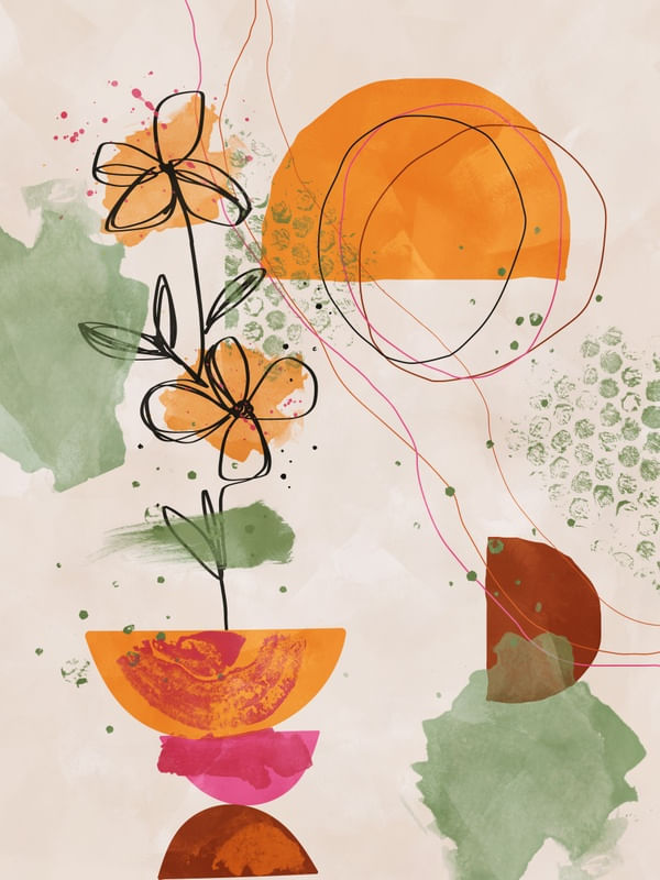 ABSTRACT HOUSEPLANTS BY TAS 01