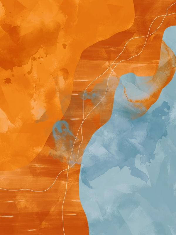 ABSTRACT ORANGE BY TAS 01