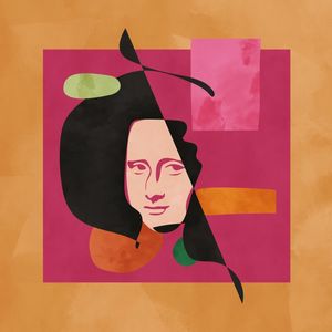 GEOMETRIC MONA BY TAS PINK 01