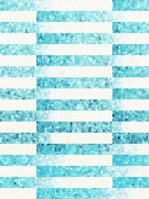 ESCALAS ABSTRATAS SÉRIE AZUL PISCINA OPÇÃO 01