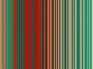 ARTE LISTRAS E CORES SÉRIE TONS DE VERMELHO E VERDE OPÇÃO 01