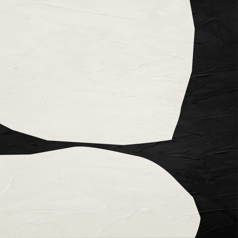 ARTE CONTEMPORANEA COLORIDA QUADRADO BEGE PRETO - ABSTRATO ORGÂNICO-224A-Q