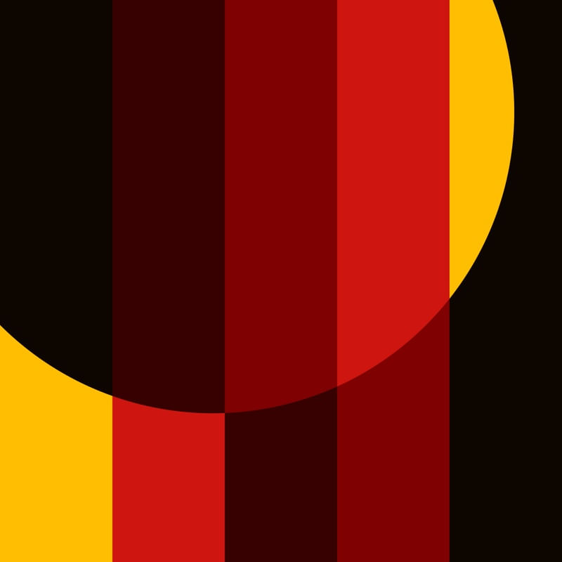 CÍRCULO GRADIENT SÉRIE VERMELHO E AMARELO OPÇÃO 02