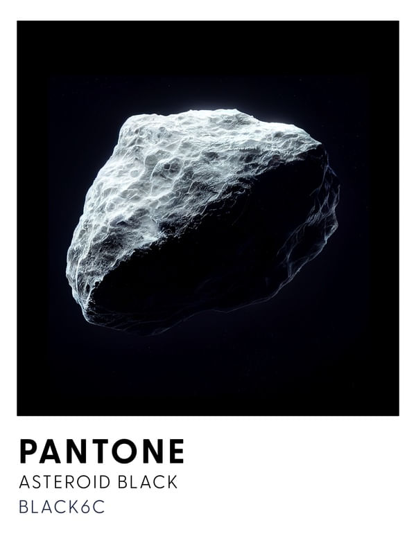 ASTEROID BLACK PANTONE