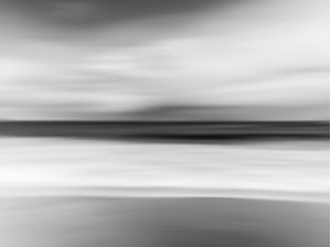 NATUREZA EM MOVIMENTO SÉRIE MAR E PRAIA EM PRETO E BRANCO OP 05