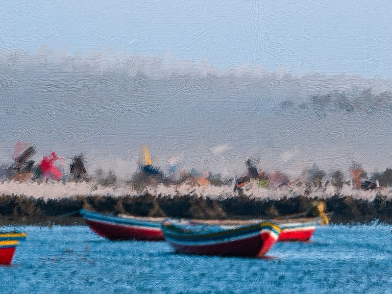 JERI OIL PAINT AZUL