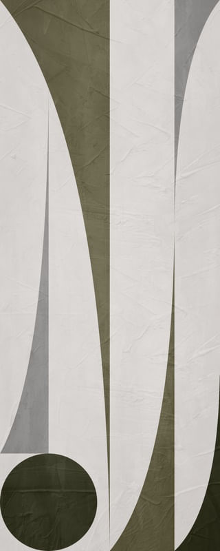 ARTE CONTEMPORANEA COLORIDA BEGE VERDE MARROM - ABSTRATO GEOMETRICO - 654A2 - PV