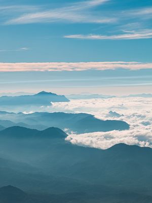 MAR DE NUVEM SOBRE AS MONTANHAS