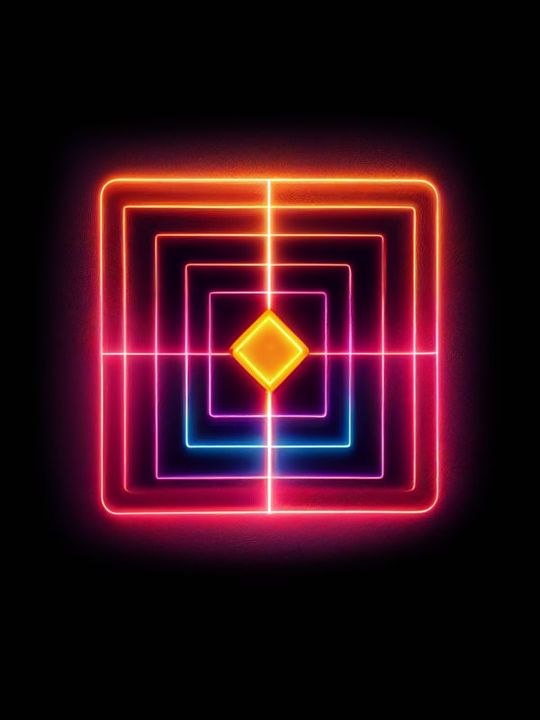 NEON SQUARE PLAYSTATION