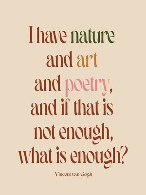 VAN GOGH QUOTE