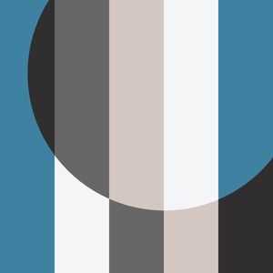 CÍRCULO GRADIENT SÉRIE TONS DE AZUL E CINZA OPÇÃO 04