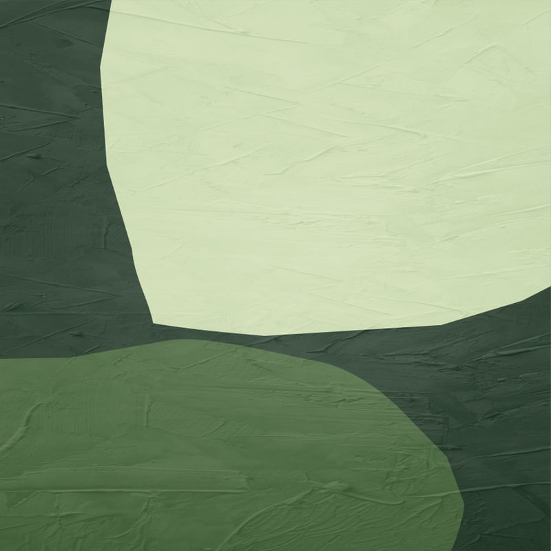 ARTE CONTEMPORANEA COLORIDA VERDE BEGE - ABSTRATO ORGÂNICO - 224B2-Q