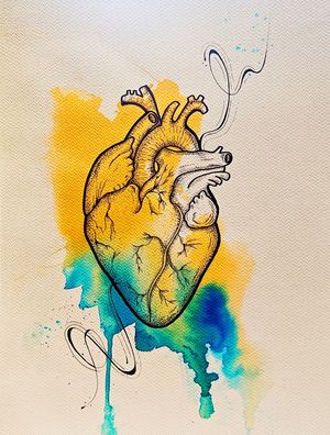 ORANGE HEART