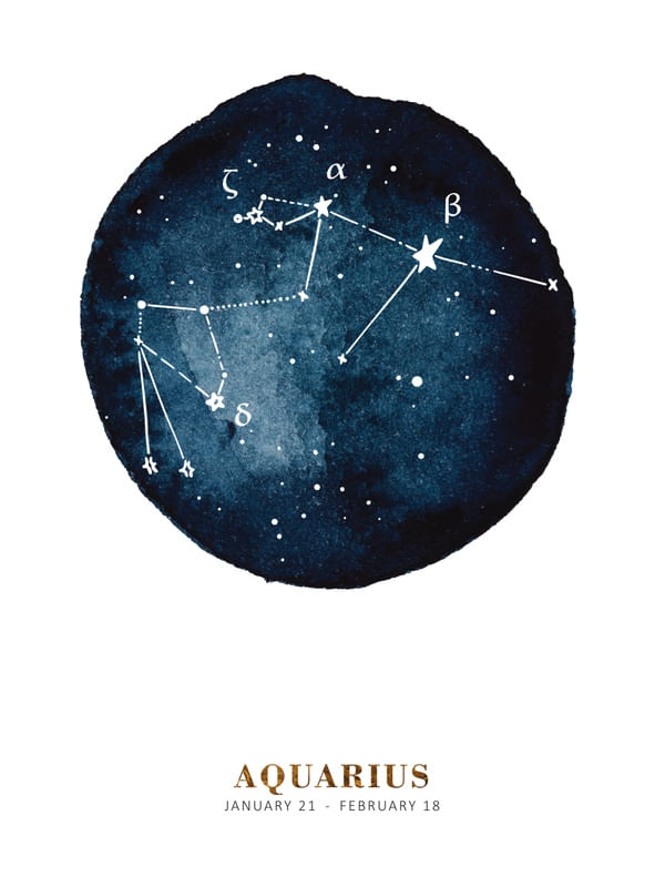 ALINA BUFFIERE - ZODIAC AQUARIUS