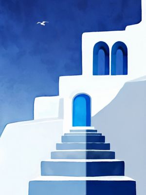BLUE SANTORINI