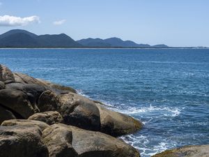 FLORIANÓPOLIS 8 - BARRA DA LAGOA - VISTA DE MOÇAMBIQUE