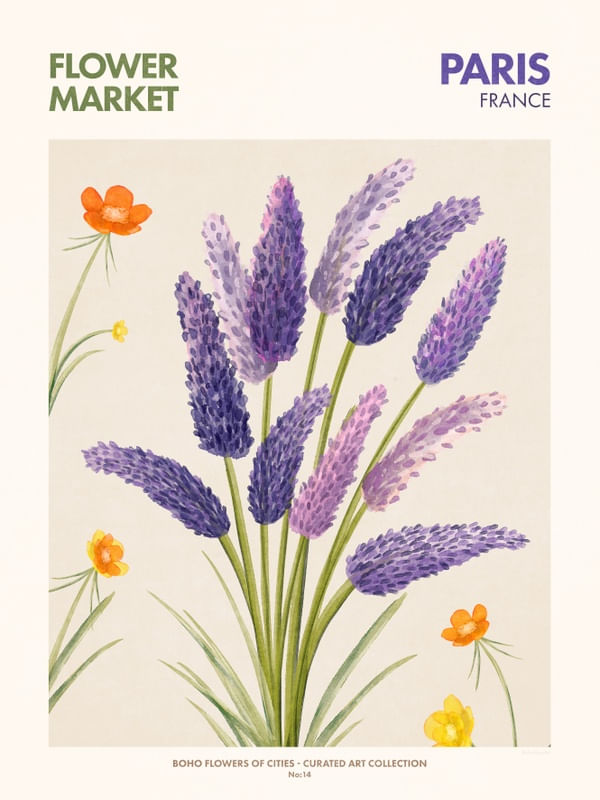EMEL TUNABOYLU - FLOWER MARKET PARIS