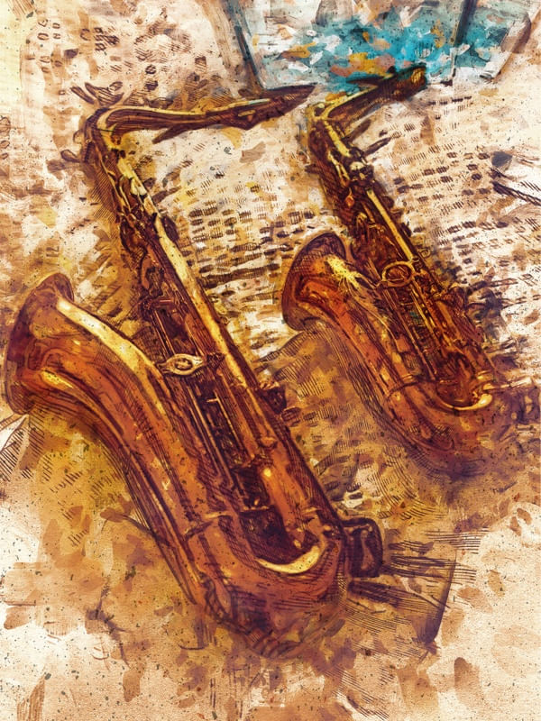 ARTE E MÚSICA - SAX