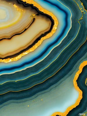 ARTES ABSTRATAS - AGATA AZUL