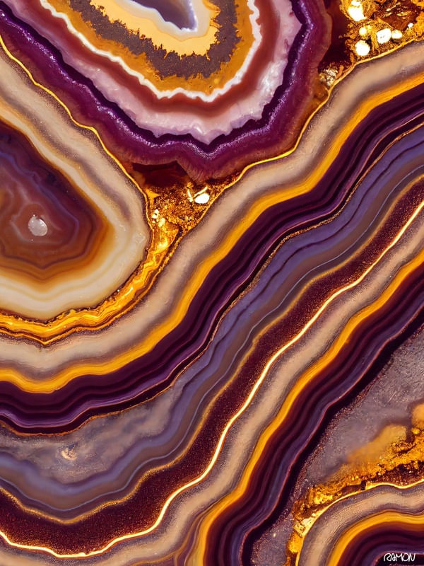 ARTES ABSTRATAS - AGATA MULTICOR