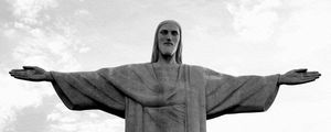 CRISTO REDENTOR CIMENTO QUEIMADO