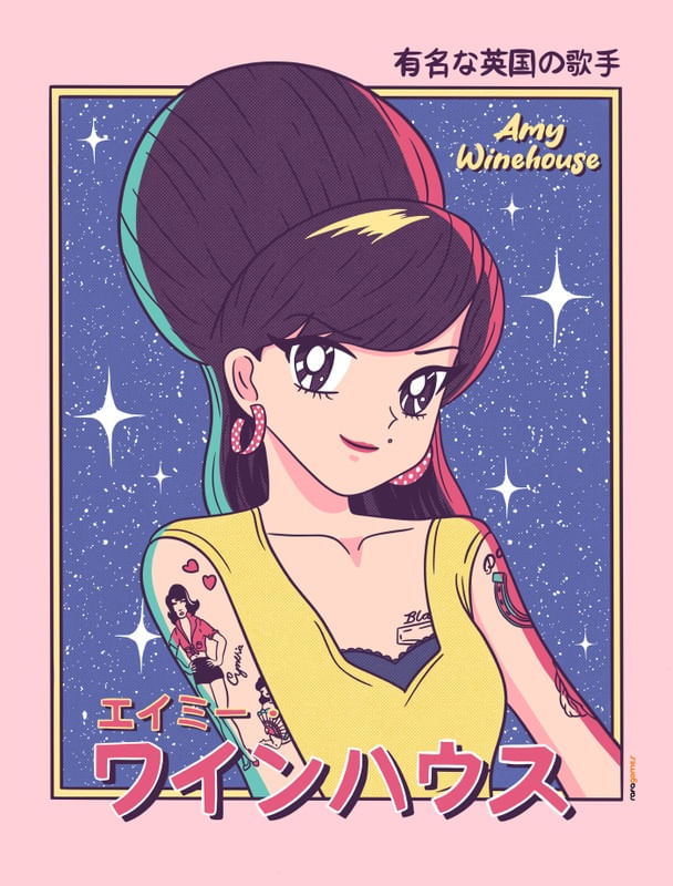 ANIME AMY WINEHOUSE
