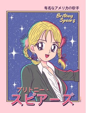 ANIME BRITNEY SPEARS