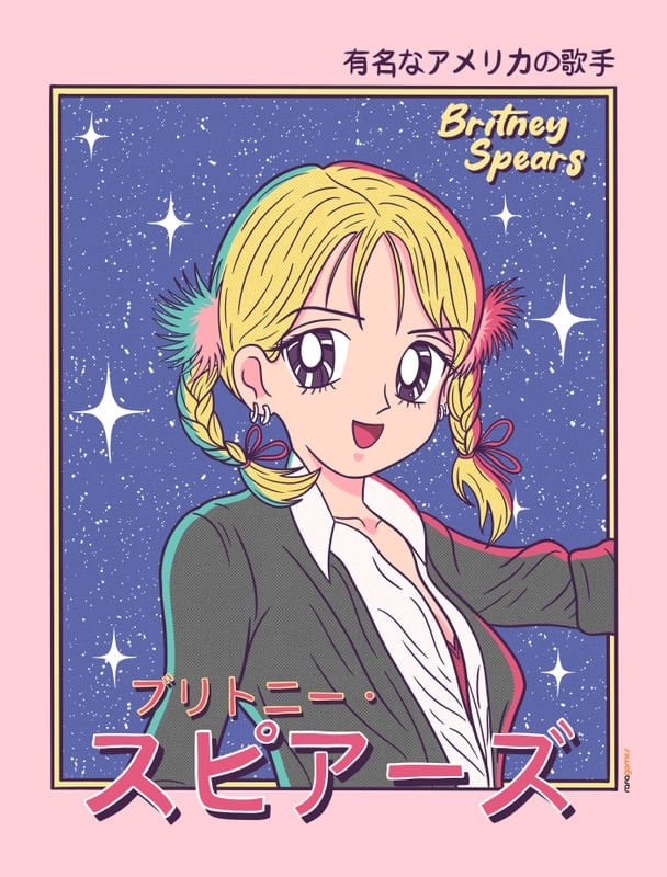 ANIME BRITNEY SPEARS