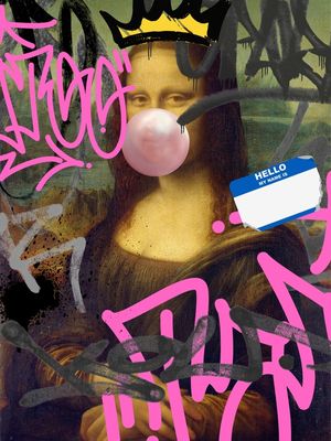 MONALISA STREET ART