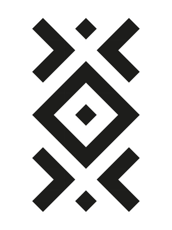 TRIANGLES SQUARES AND DOTS PATTERN 004