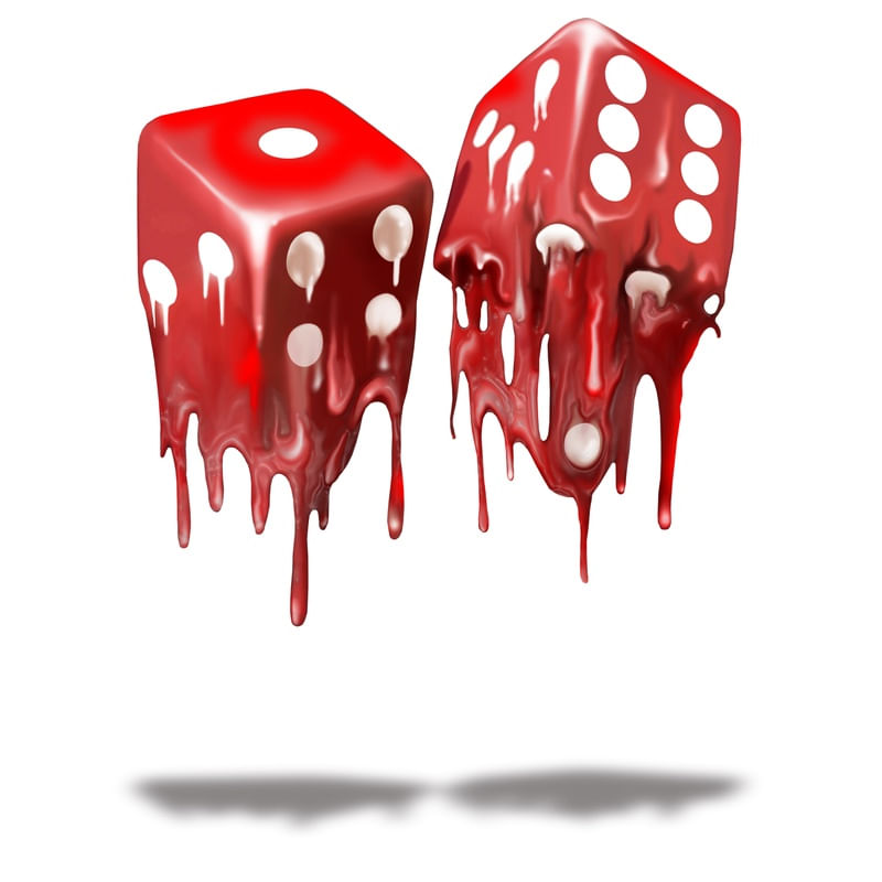 DADOS VERMELHOS - MELTING RED DICE