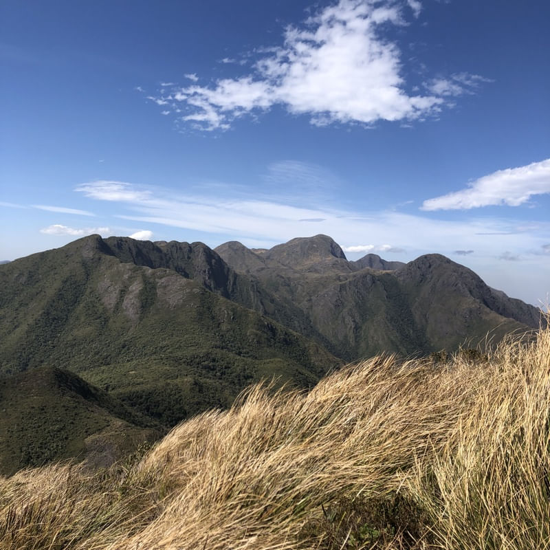 PEDRA DA MINA ATRAVÉS DO CAPIM