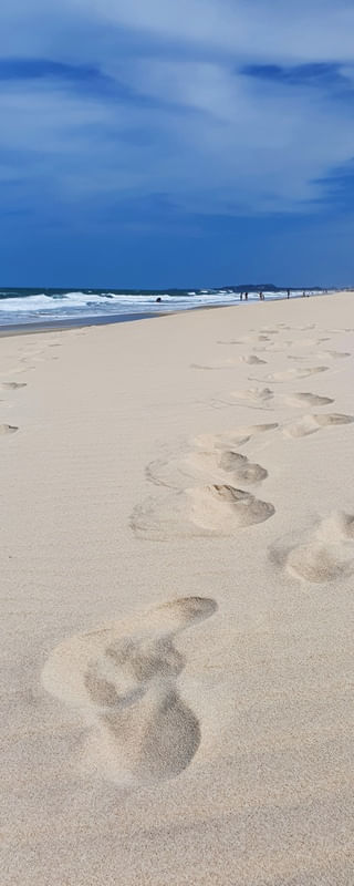 PEGADAS NA AREIA CEARÁ
