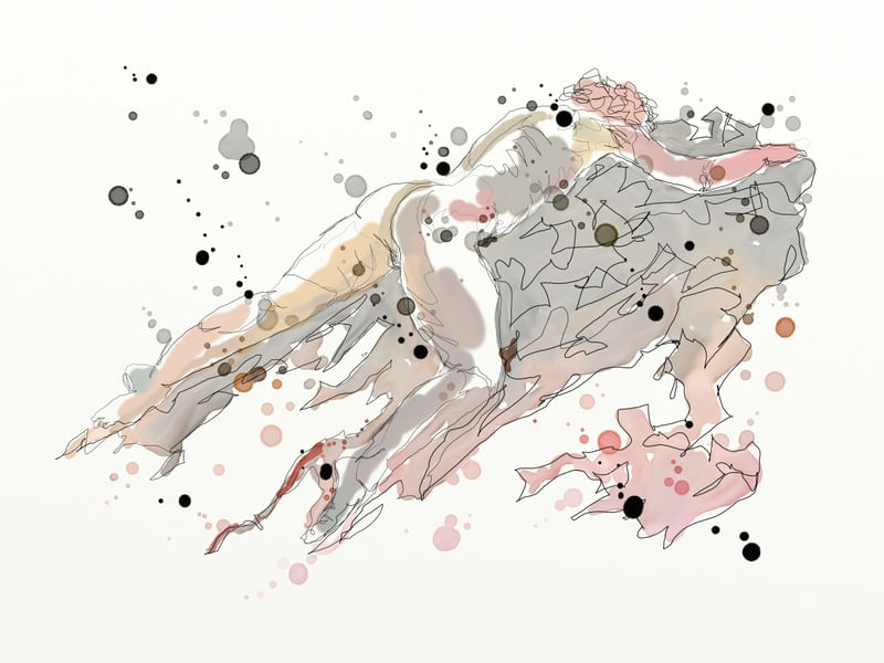 WATERCOLOR LINES 046