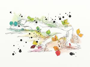 WATERCOLOR LINES 047