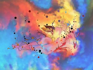 WATERCOLOR LINES 049 I