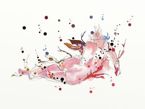 WATERCOLOR LINES 049 II