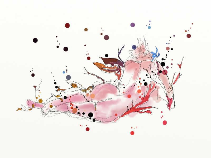 WATERCOLOR LINES 049 II