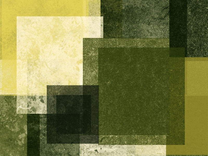 CORES E FORMAS ARTE TONS DE VERDE OP 08