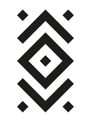 TRIANGLES SQUARES AND DOTS PATTERN 006