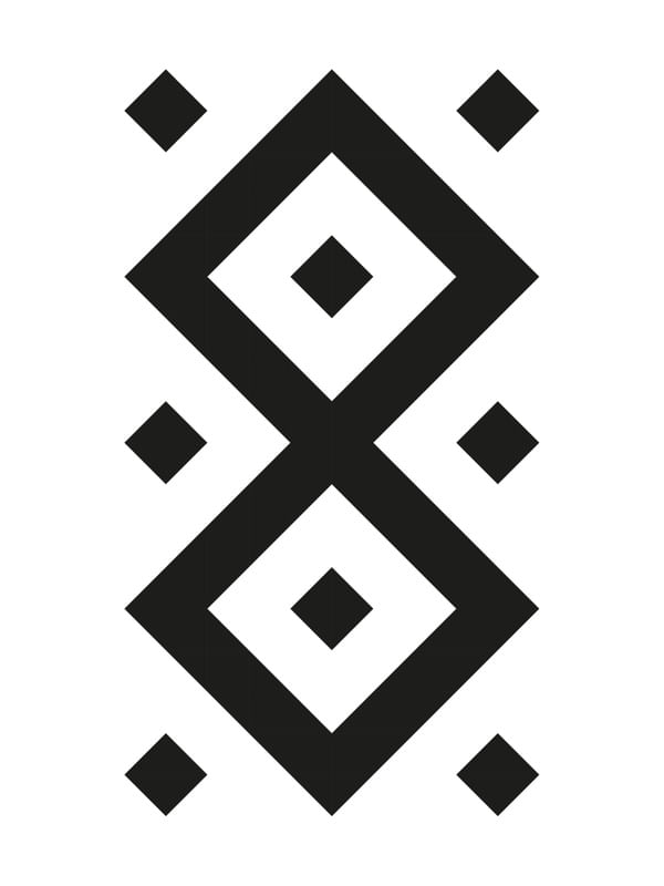 TRIANGLES SQUARES AND DOTS PATTERN 008