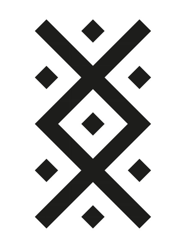 TRIANGLES SQUARES AND DOTS PATTERN 009