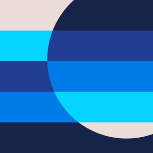 CÍRCULO GRADIENT SÉRIE TONS DE AZUL OP 10